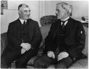 George Forbes and Ramsay MacDonald