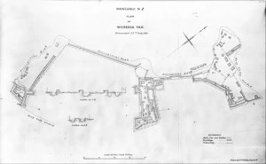 Plan of Wereroa Pa, on the Waitotara River, South Taranaki