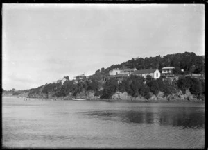 View across the mouth of the Taieri River, 1926.