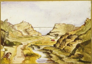Holmes, William Howard 1825-1885 :Waireka stream, Terawaite Jan 1871
