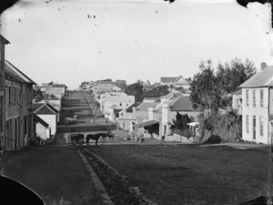 Houses in Devon Street, New Plymouth