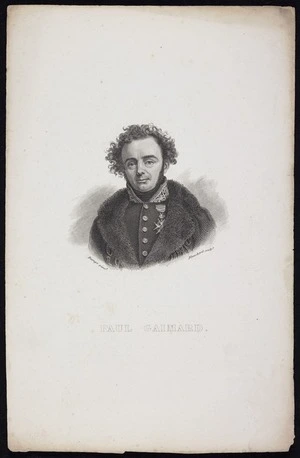 Durupt, Charles-Barthelemy-Jean, 1804-1850 :Paul Gaimard. Durupt pinxt. Blanchard sculpt. [ca 1840]