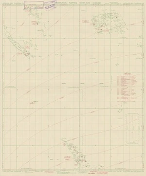 Aeronautical plotting chart - ICAO 1:3,000,000. Auckland - New Caledonia - Fiji.