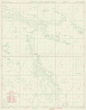 Aeronautical plotting chart, ICAO 1:3,000,000. Australia-New Guinea.