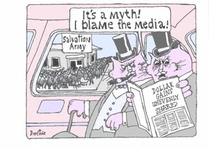 Brockie, Robert Ellison, 1932- :"It's a myth! I blame the media!". 17 July 2014