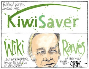 Tremain, Garrick, 1941- :Kiwi Saver. 26 August 2014