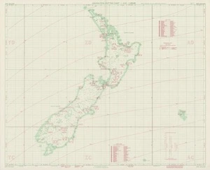 Aeronautical plotting chart ICAO 1:2,000,000. New Zealand / drawn by C.R. Solomon.