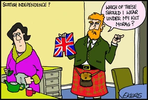 Ekers, Paul, 1961-:Scottish independence? 12 September 2014