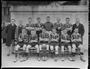 Porirua Hospital Association Football Club soccer team 1935