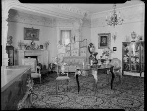 Interior view at Homewood, Karori, Wellington