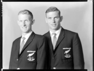 Murray Halberg and Peter Snell, Olympic gold medallists, Rome 1960