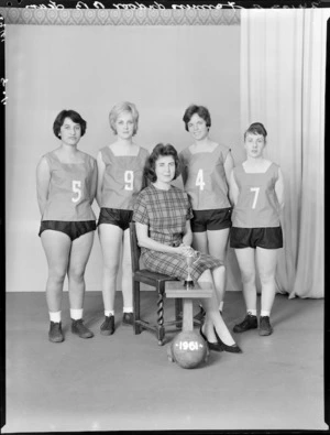 Farmers indoor basketball team of 1961