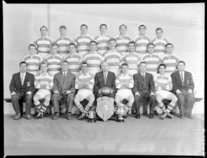 Marist Brothers Old Boys' Rugby Football Club senior A grade rugby team of 1962