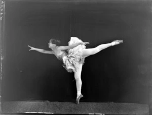 Dancer, Miriama Heketa in ballet costume