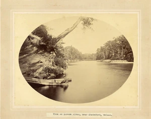 View on Aorere River, near Stateford, Nelson