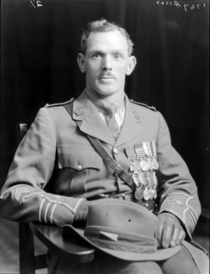 Mr William Hardham VC in uniform