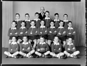 Star of the Sea College midget rugby football team of 1956