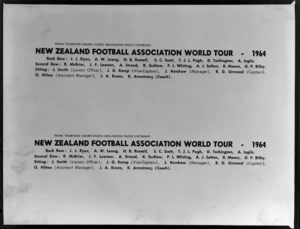 Legend, NZ Football Association World Tour