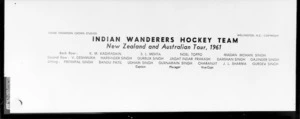 Legend, Indian Wanderers Hockey Team