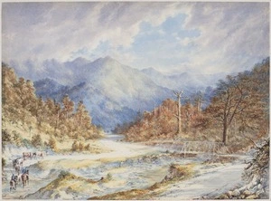 Barraud, Charles Decimus 1822-1897 :[Torohonga Creek, Rimutaka Road]. NZ 1869