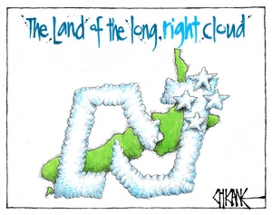 Winter, Mark, 1958- :Land of the long right cloud. 22 September 2014