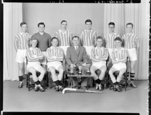 Wellington Technical College Old Boys', 2nd grade hockey team of 1961