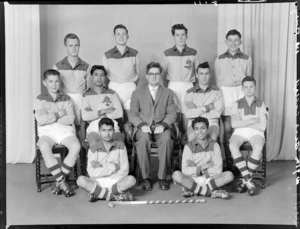 Wellington Technical College, 1st XI hockey team of 1961