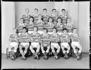 St Patrick's College, Wellington, 1st XV team of 1961