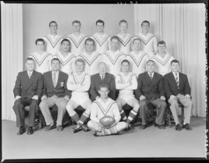 Miramar Rugby League Football Club, Wellington, senior champions, team of 1962