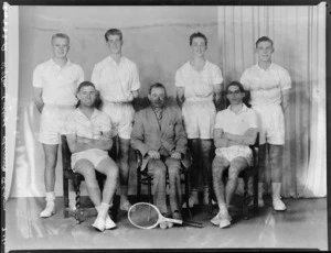 Wellington College, senior A tennis team of 1962