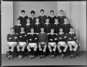 Wellington College, 1 B XV rugby union team, of 1968