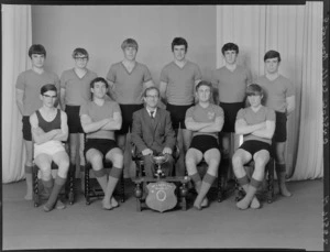 Onslow College, Wellington, 1st 8 rowing team, of 1968