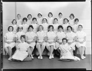 Nurses, Wellington Hospital, State Finals, November 1962
