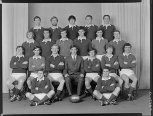 Victoria University Rugby Football Club, Wellington, junior 1st division team of 1968