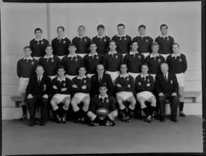 Wellington Rugby Football Club, representative B grade team, of 1968