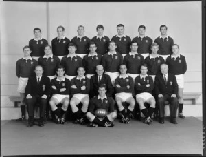 Wellington Rugby Football Club, representative B grade team, of 1968