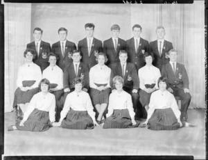 Onslow College, Wellington, prefects of 1962