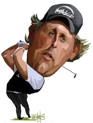 Phil Mickelson. 13 August 2010