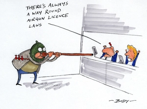 "There's always a way round airgun licence laws." 26 July 2010