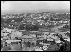 Part two of a two part panorama overlooking Napier, 1924.