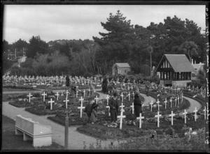 Soldiers graveyard, Karori Cemetery, Wellington