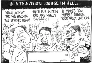 Scott, Thomas, 1947- :In a television lounge in hell... 16 August 2014