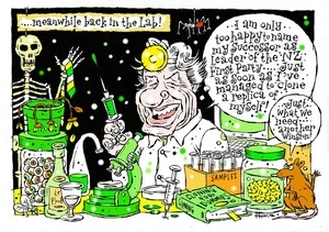Hodgson, Trace, 1958- :...meanwhile back in the Lab! 26 October 2014