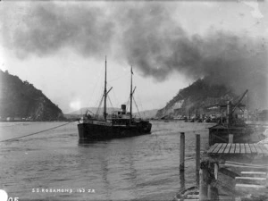 SS Rosamond at Greymouth