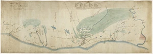 Field, Henry Claylands, 1825-1912 :Sketch map of the coast from Wanganui to Manawa pou [ms map]. H C Field, surveyor, Wanganui, [ca.1860-?]