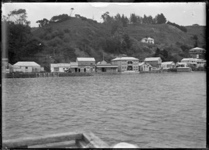 View of Kohukohu, 1918.