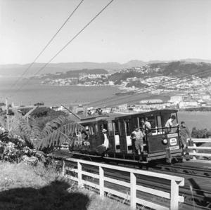 Kelburn cable car, Wellington - Photograph taken by B Clark