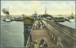 Port and Railway Pier, Melbourne