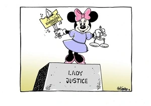 Hubbard, James, 1949- :Lady Justice. 31 October 2014