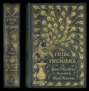 Pride and prejudice / by Jane Austen, with a preface by George Saintsbury and illustrations by Hugh Thomson.